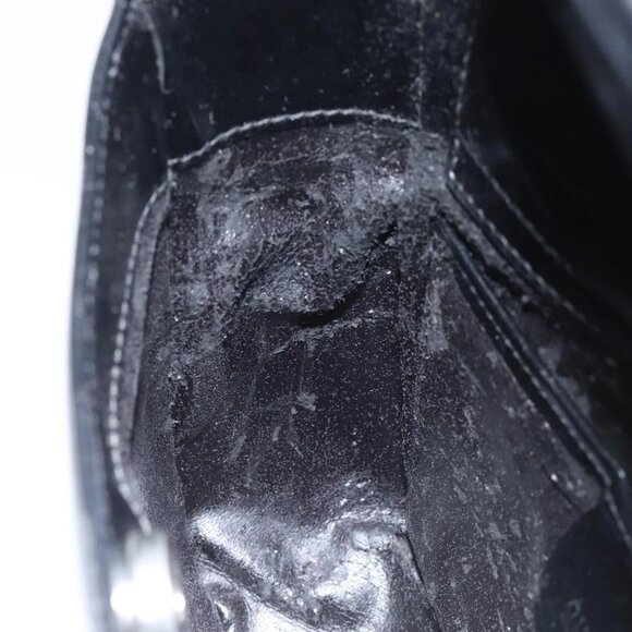 GUCCI Hand Bag Leather Black Auth ep7516 - Picture 12 of 14